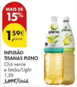 Pingo Doce Infusão tisanas pleno promoção