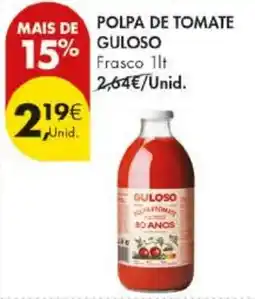 Pingo Doce Polpa de tomate guloso promoção