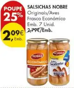 Pingo Doce Salsichas nobre promoção
