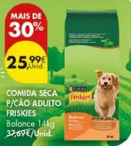 Pingo Doce comida seca p/cão adulto friskies promoção