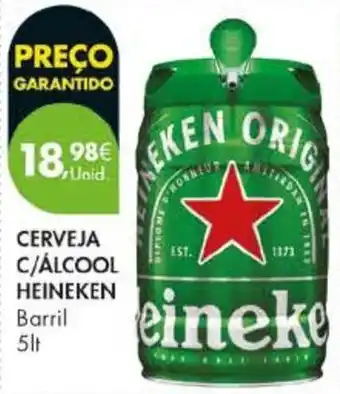 Pingo Doce Cerveja c/álcool heineken promoção
