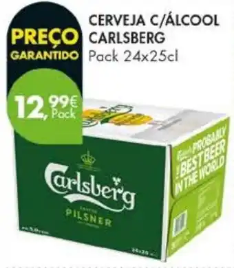 Pingo Doce Cerveja c/álcool carlsberg promoção