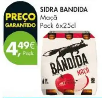 Pingo Doce Sidra Bandida Maçã promoção