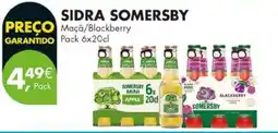 Pingo Doce Sidra somersby maçã/blackberry promoção