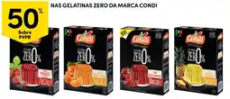 Continente Gelatinas zero da marca Condi promoção