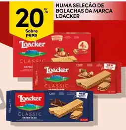 Continente Bolachas da marca loacker promoção