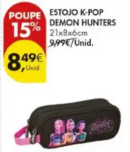 Pingo Doce estojo k-pop demon hunters promoção