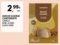 Continente Mochi cookie continente canela promoção