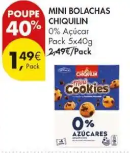 Pingo Doce mini bolachas chiquilin promoção