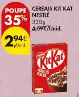Pingo Doce Cereais kit kat nestlé promoção