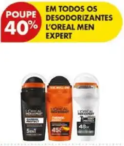 Pingo Doce desodorizantes l'oreal men expert promoção