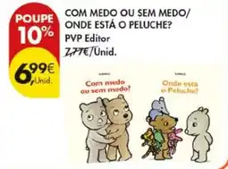 Pingo Doce Com medo ou sem medo? onde está o peluche? pvp editor promoção
