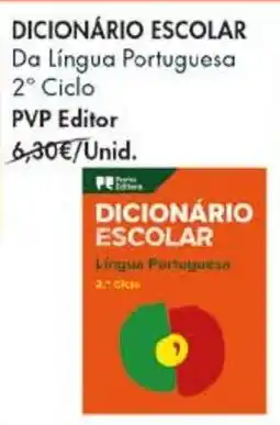 Pingo Doce Dicionário escolar da língua portuguesa promoção