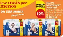 Pingo Doce Fraldas comfort&dry cuida bebé promoção