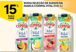 Continente Marca compal vital promoção