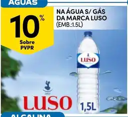 Continente Água s/ gás da marca luso promoção