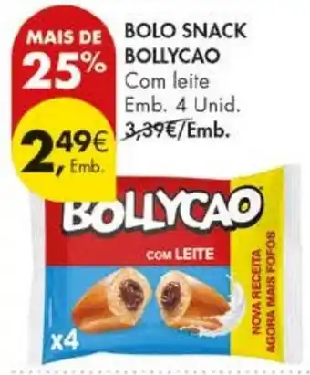 Pingo Doce Bollycao com leite promoção