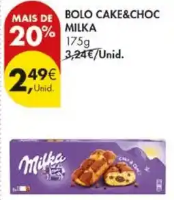 Pingo Doce Bolo cake&choc milka promoção