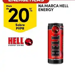 Continente Hell energy drink classic promoção