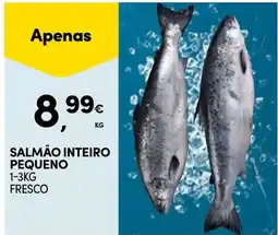 Continente Salmão inteiro pequeno promoção