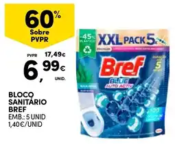 Continente Bloco sanitário bref promoção
