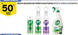 Continente Sprays multiusos cif promoção