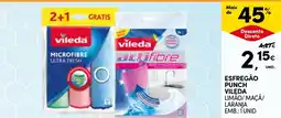 Continente esfregão punch vileda promoção