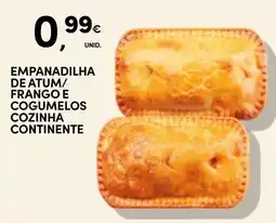 Continente empanadilha de atum/frango e cogumelos cozinha continente promoção