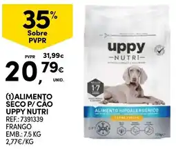Continente Alimento seco p/ cão uppy nutri promoção