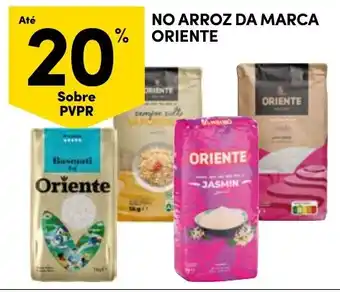 Continente Arroz da marca oriente promoção