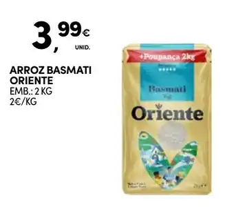 Continente Arroz basmati oriente promoção