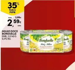 Continente milho doce bonduelle promoção