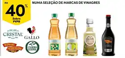 Continente Numa seleção de marcas de vinagres promoção