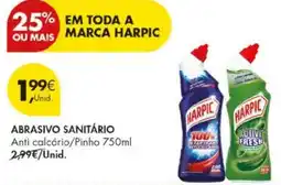 Pingo Doce Abrasivo sanitário harpic promoção