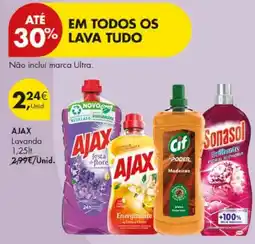 Pingo Doce Ajax lava tudo promoção