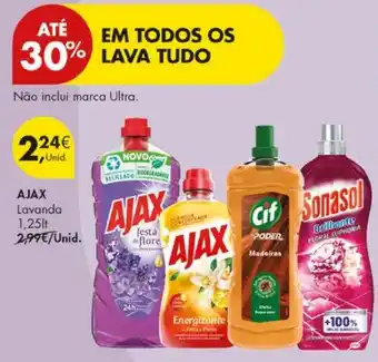 Pingo Doce Ajax lava tudo promoção