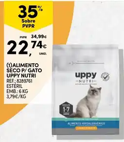 Continente Alimento seco p/ gato uppy nutri promoção