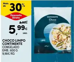 Continente choco limpo continente promoção