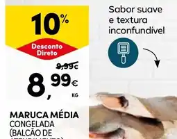 Continente Maruca média congelada promoção