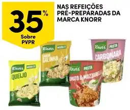 Continente Nas refeições pré-preparadas da marca knorr promoção