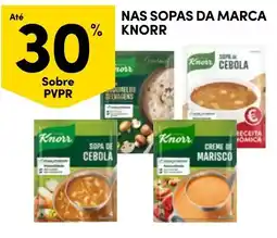 Continente Sopas da marca Knorr promoção