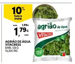 Continente agrião de água vitacress promoção