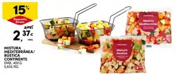 Continente Mistura mediterrânea/ rustica continente promoção