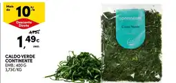 Continente caldo verde continente promoção