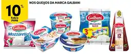 Continente Nos queijos da marca galbani promoção