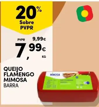 Continente Queijo flamengo mimosa barra promoção