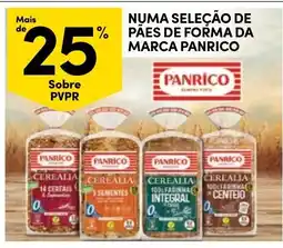 Continente Pães de forma panrico promoção