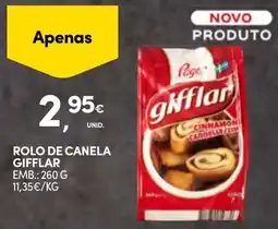 Continente rolo de canela gifflar promoção