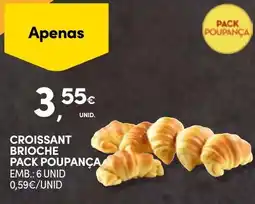 Continente Croissant brioche pack poupança promoção