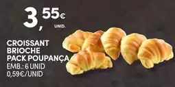 Continente Croissant brioche pack poupança promoção